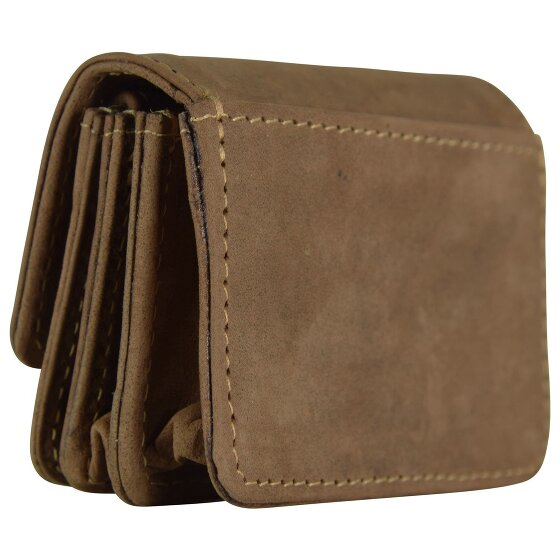 Greenburry Vintage Geldbörse Leder 8 cm
