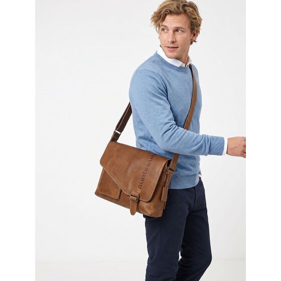 aunts & uncles Heritage Messenger Leder 41.5 cm Laptopfach