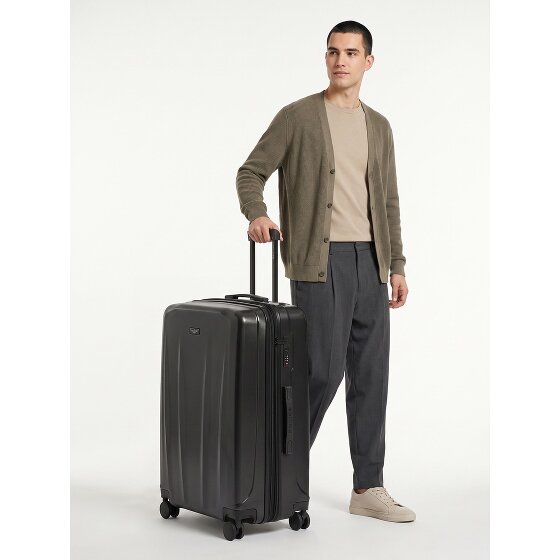 Police New York 4 Rollen Trolley L 72 cm mit Dehnfalte