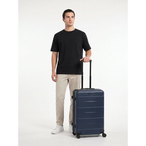 Police London 4 Rollen Trolley 74 cm mit Dehnfalte