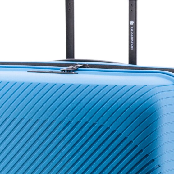 Gladiator 2800 4 Rollen Trolley L 74 cm mit Dehnfalte