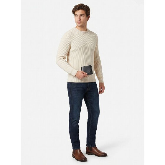 oxmox Leather Geldbörse RFID Schutz Leder 12 cm