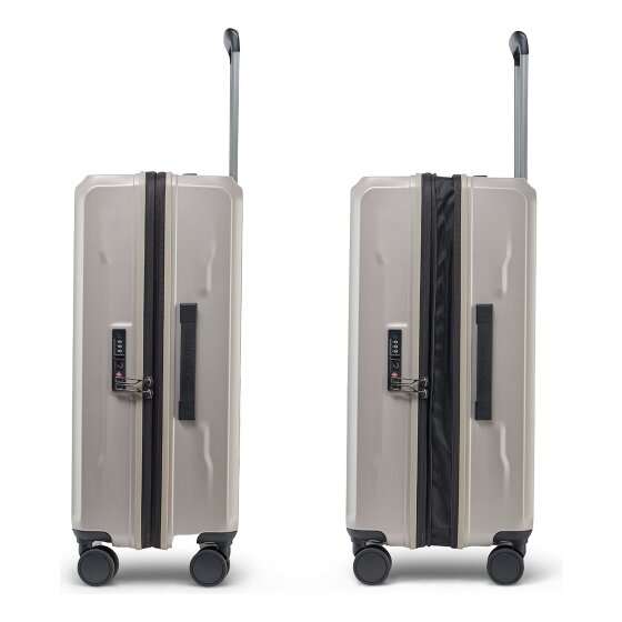 Stratic Phoenix 4 Rollen Trolley 66 cm mit Dehnfalte