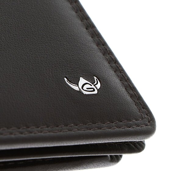 Golden Head Polo Geldbörse RFID Schutz Leder 10 cm