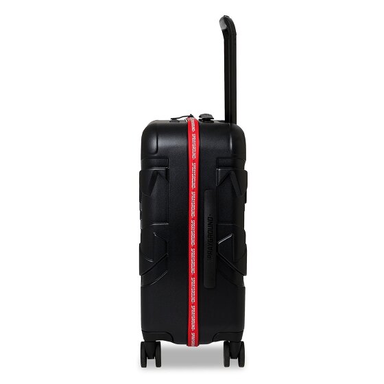 Sprayground Printed Zipper Shark 4 Rollen Kabinentrolley 55 cm