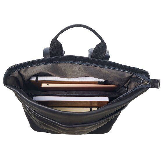 Leonhard Heyden Hamburg Rucksack Leder 46 cm Laptopfach