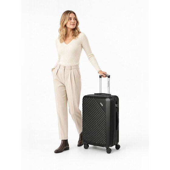 Check.In Paradise 2.0 4 Rollen Trolley M 68 cm mit Dehnfalte
