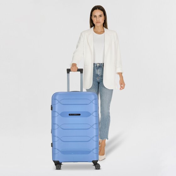 Polestream Strz by Asteroid 4 Rollen Trolley L 74 cm mit Dehnfalte
