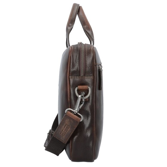 Leonhard Heyden Roma Aktentasche Leder 37 cm Laptopfach