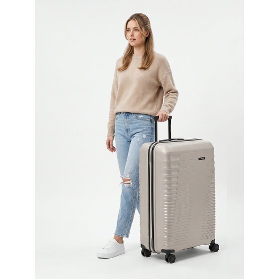 Farmhood Straw Edition 4 Rollen Trolley 77 cm mit Dehnfalte