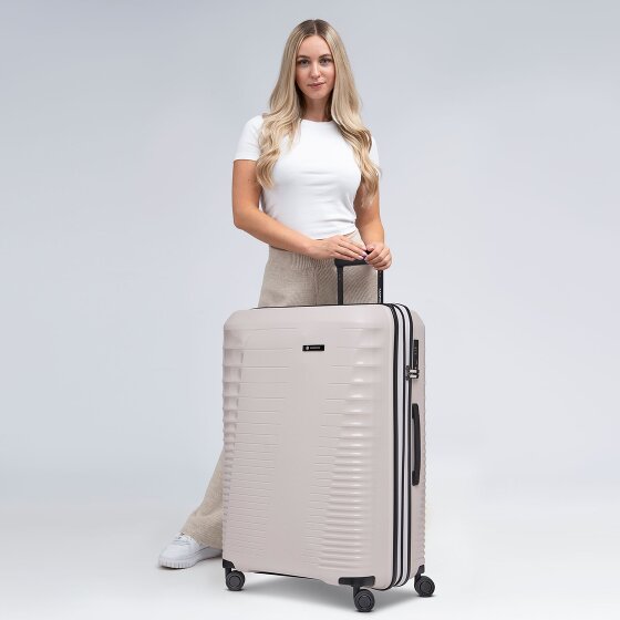 Farmhood Eco Edition 4 Rollen Trolley 77 cm mit Dehnfalte