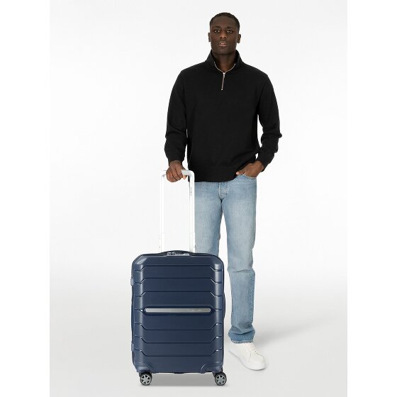 Samsonite Flux 4 Rollen Kabinentrolley 55 cm mit Dehnfalte