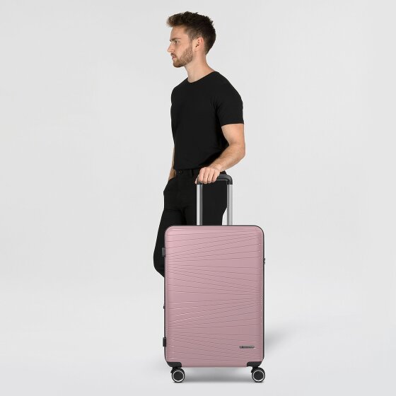 Franky Dallas 3.0 4 Rollen Trolley M 65 cm mit Dehnfalte