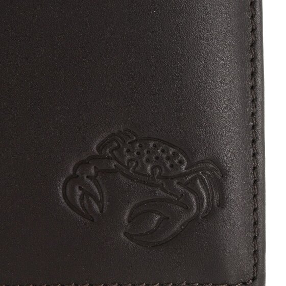 oxmox Leather Geldbörse RFID Schutz Leder 10 cm