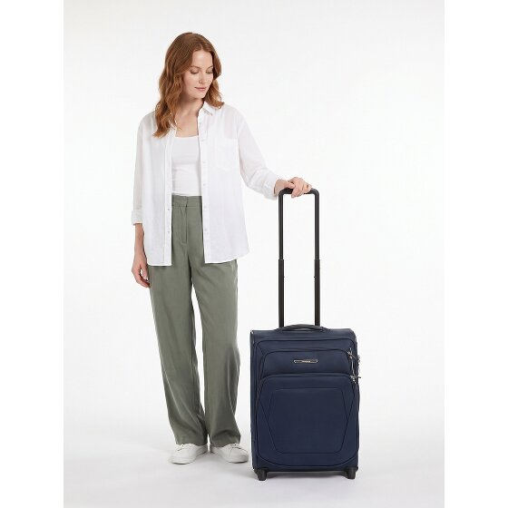 Samsonite Spark Sng 2 2 Rollen Kabinentrolley 55 cm mit Dehnfalte