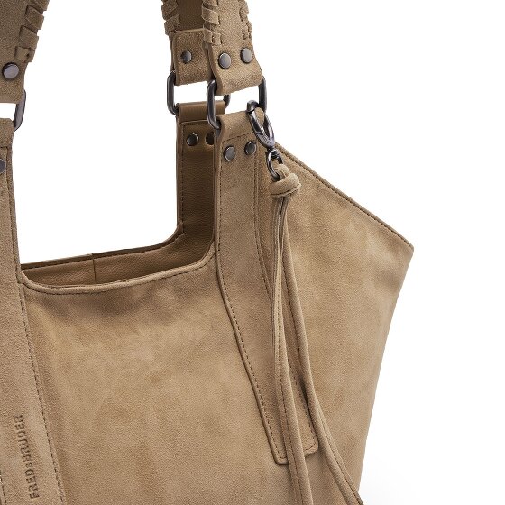 FredsBruder Whipstitch Soul Shopper Tasche Leder 45 cm