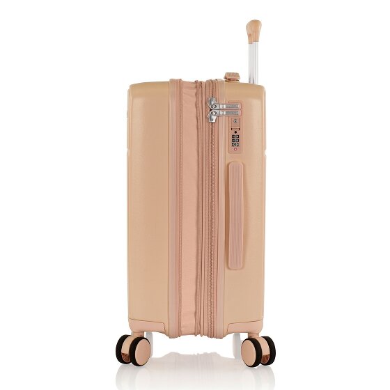Heys Pastel 4 Rollen Kabinentrolley S 53 cm mit Dehnfalte