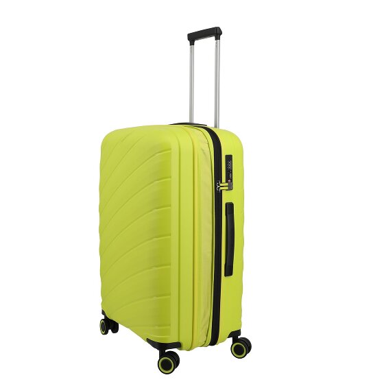 Travelite Burano 4 Rollen Kofferset 3-teilig mit Dehnfalte