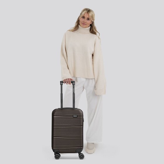 Redolz Essentials 16 CABIN 4-Rollen Kabinentrolley 55 cm slim