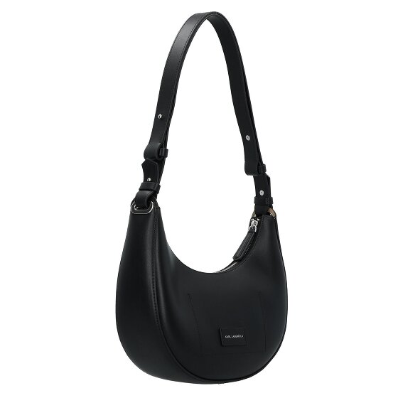 Karl Lagerfeld Circle Schultertasche Leder 28 cm