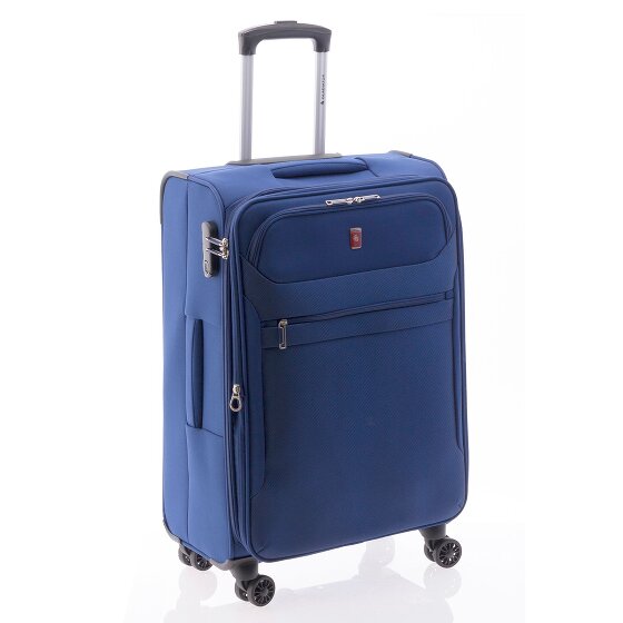 Gladiator 2000 4 Rollen Trolley 68 cm mit Dehnfalte
