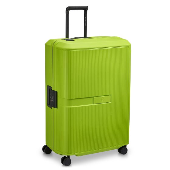 Delsey Paris x United Colors of Benetton Color Block Hardside 4-Rollen Trolley 76 cm