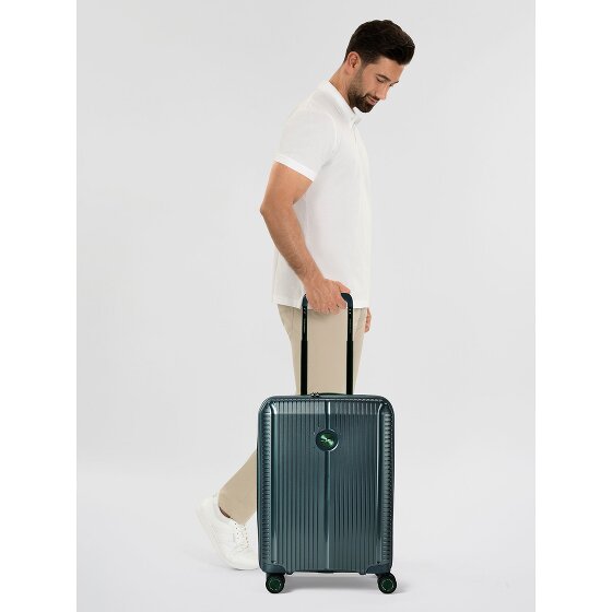 Polestream Paris 4 Rollen Kabinentrolley 55 cm mit Dehnfalte