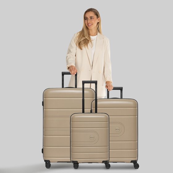 Redolz Essentials 11 4 Rollen Kofferset 3-teilig mit Dehnfalte