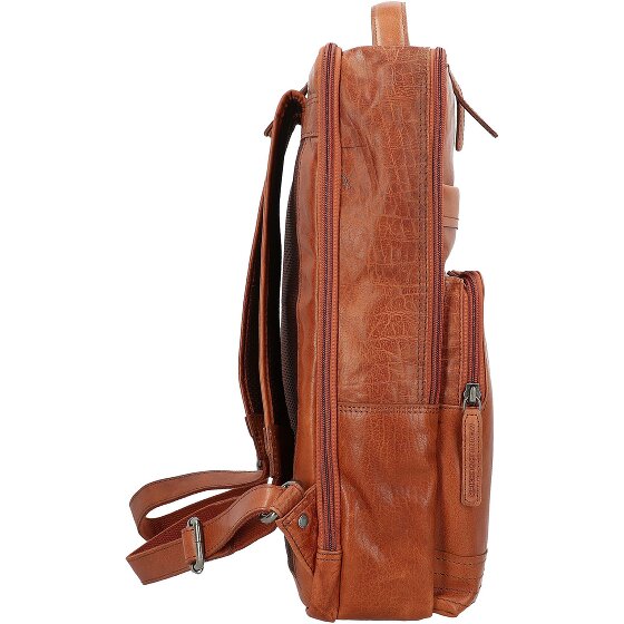 Spikes & Sparrow Bronco Rucksack Leder 40 cm Laptopfach