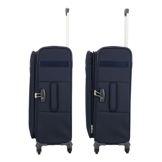 Samsonite Citybeat 4 Rollen Kofferset 3-teilig mit Dehnfalte