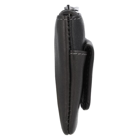 Greenland Nature Black Nappa Schlüsseletui RFID Leder 11,5 cm