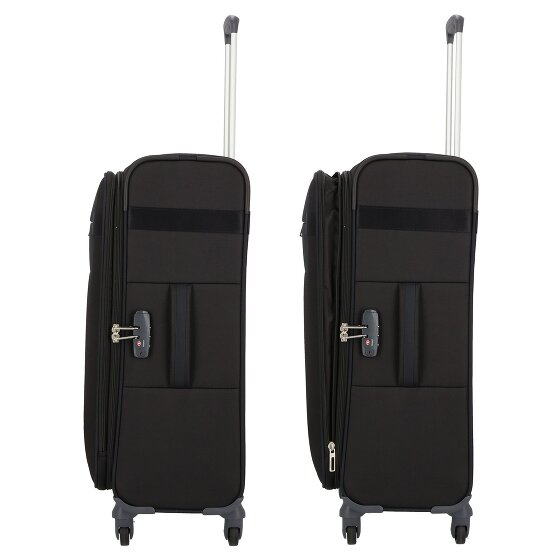 Samsonite Citybeat 4 Rollen Kofferset 3-teilig mit Dehnfalte