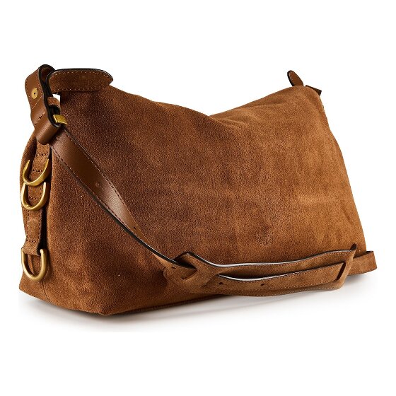 PINKO Saddle Horizontal Schultertasche Leder 34 cm