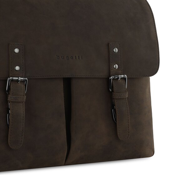 Bugatti Luca Aktentaschen Messenger Leder 39 cm Laptopfach