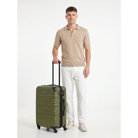 Wenger Amplar Evo 4 Rollen Trolley M 65 cm mit Dehnfalte