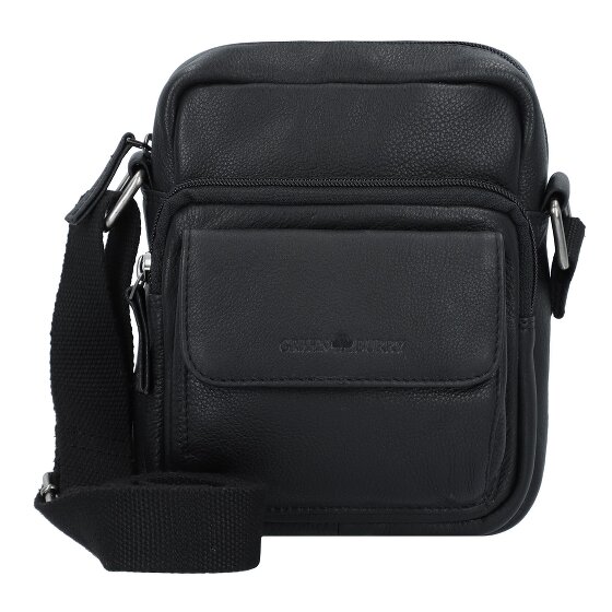 Greenburry Vintage Umhängetasche Leder 18 cm