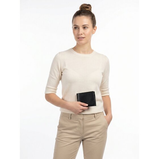 oxmox Leather Geldbörse RFID Schutz Leder 12 cm