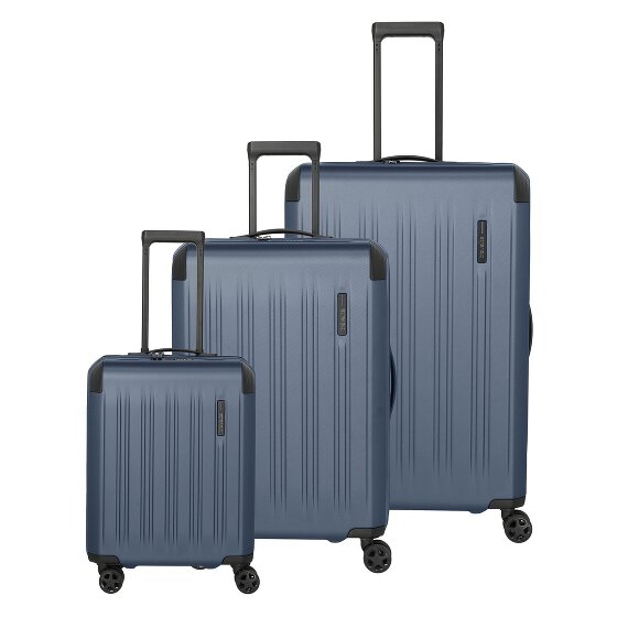 Travelite Dynamiic 4 Rollen Kofferset 3-teilig mit Dehnfalte