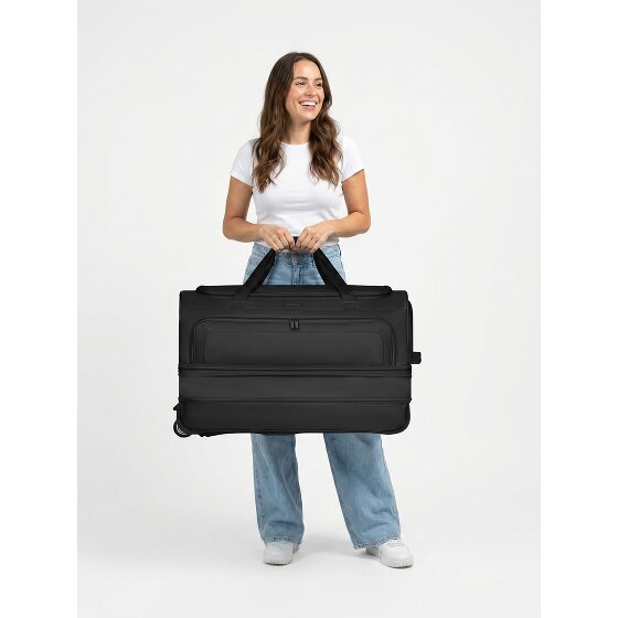 Redolz Duffle Essentials 2-Rollen Reisetasche 70 cm L mit Dehnfalte