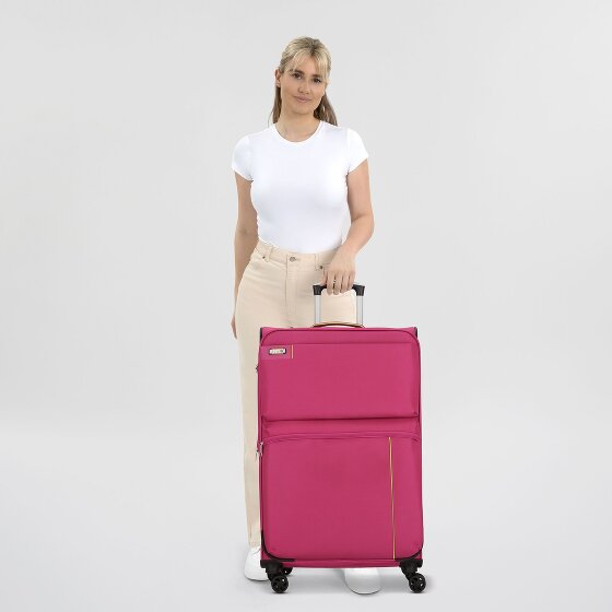 d&n Travel Line 6704 4-Rollen Trolley 75 cm