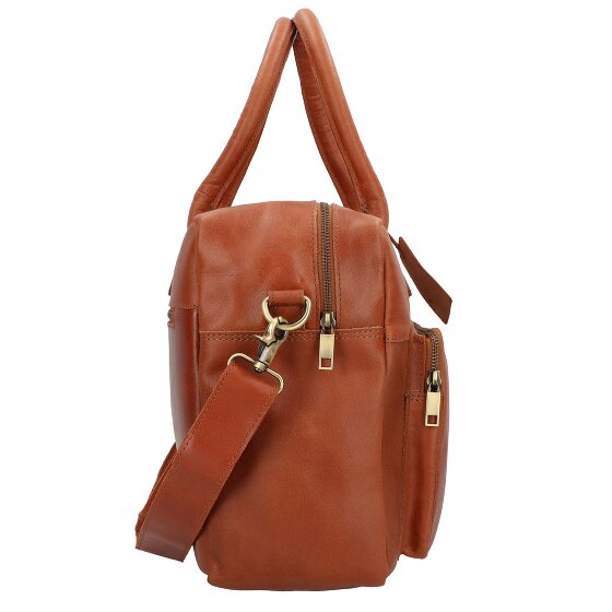 Burkely Vintage Mitch Aktentasche Leder 39 cm Laptopfach