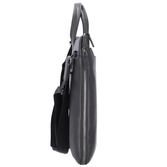 Piquadro Black Square Laptoptasche Leder 47 cm