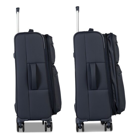 Worldpack Kyoto 4 Rollen Kofferset 3-teilig mit Dehnfalte