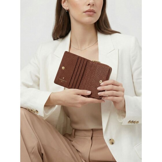 Lazarotti Bologna Leather Medium Zip-Around Geldbörse Leder 10 cm