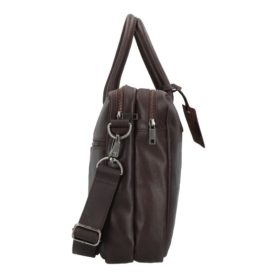 Burkely Vintage Taylor Aktentasche Leder 40 cm Laptopfach