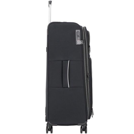 d&n Travel Line 9204 4 Rollen Trolley L 76 cm mit Dehnfalte