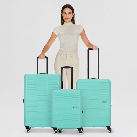 American Tourister Sunset Hills 4 Rollen Kofferset 3-teilig