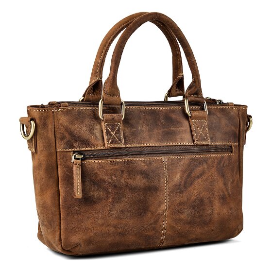 Greenburry Vintage Handtasche Leder 34 cm