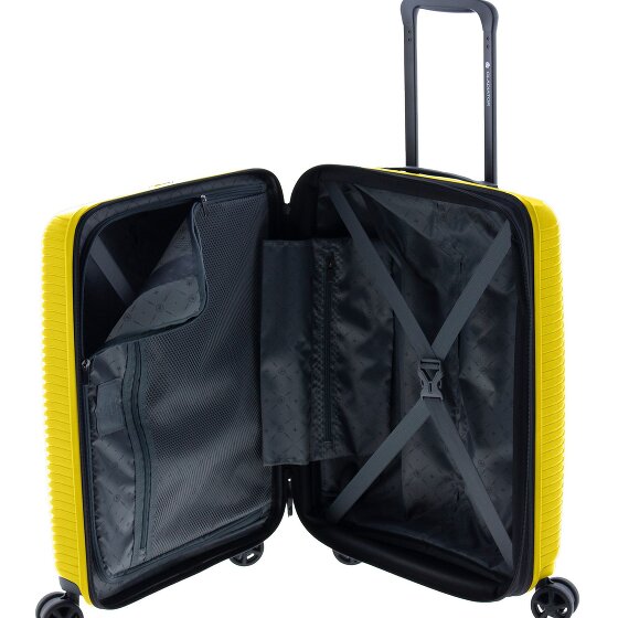 Gladiator 2800 4 Rollen Kabinentrolley 55 cm mit Dehnfalte