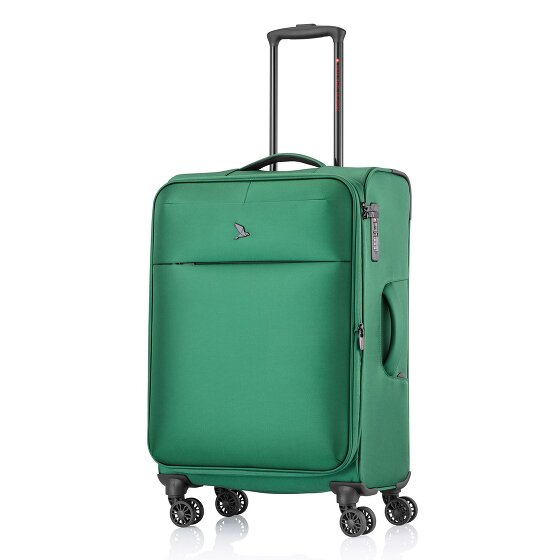 Pack Easy GoUp 4 Rollen Trolley M 65 cm mit Dehnfalte